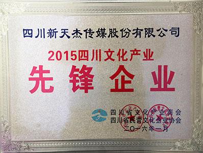 2015年四川文化產業(yè)先鋒企業(yè)